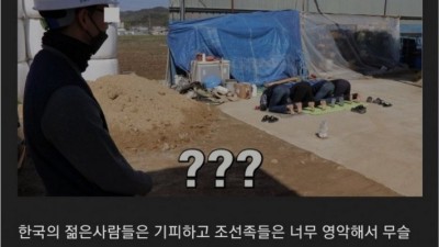 젊은사람들 없는 요즘 노가다 근황