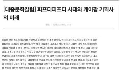 피프티 드디어 쉴드 기사 떴다  1   206   1   감인직