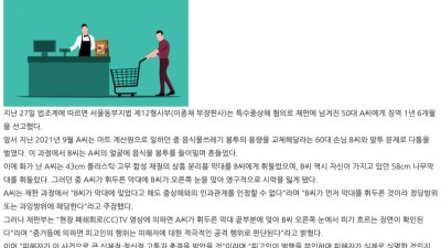 말투가 왜 그래 마트 계산원-손님 다툼…'시력 상실' 비극으로